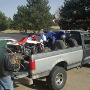 My man and our toys!!!