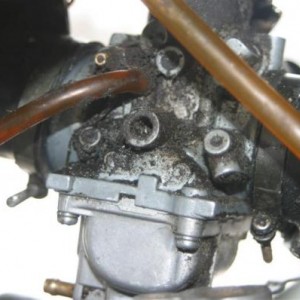 Right side of carb