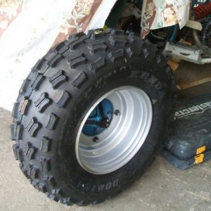 22" front tire