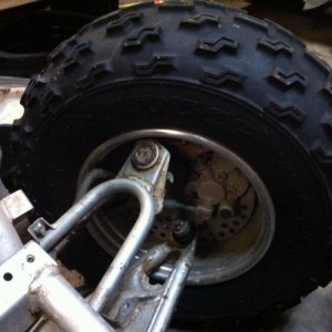 deals on craigs list- 2003 complete front brake system and clean raptor 660 front rims