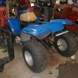 Polaris Trail Boss 250 Just rebuilt the motor almost finished resize resize