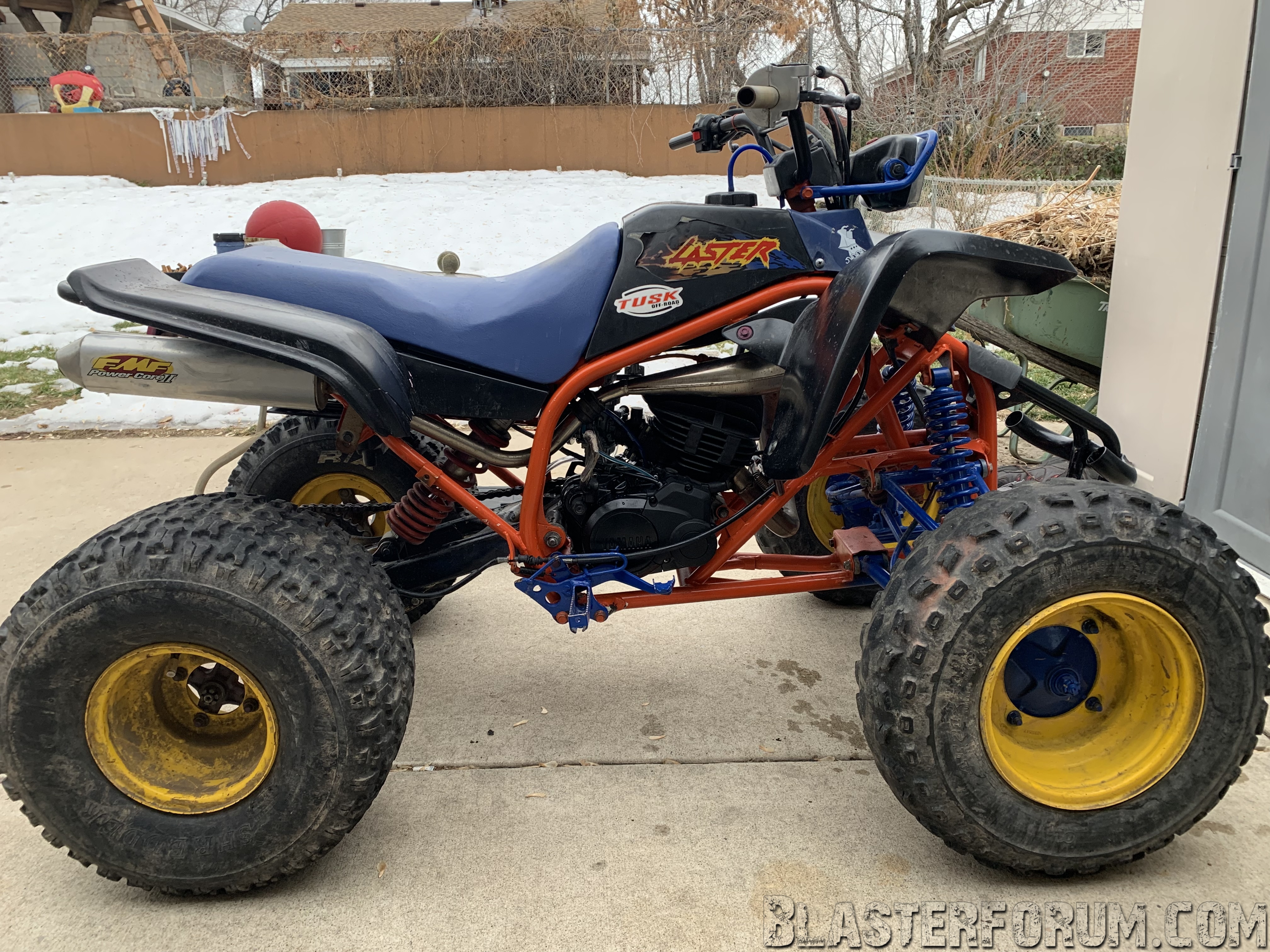 yamaha blaster full exhaust