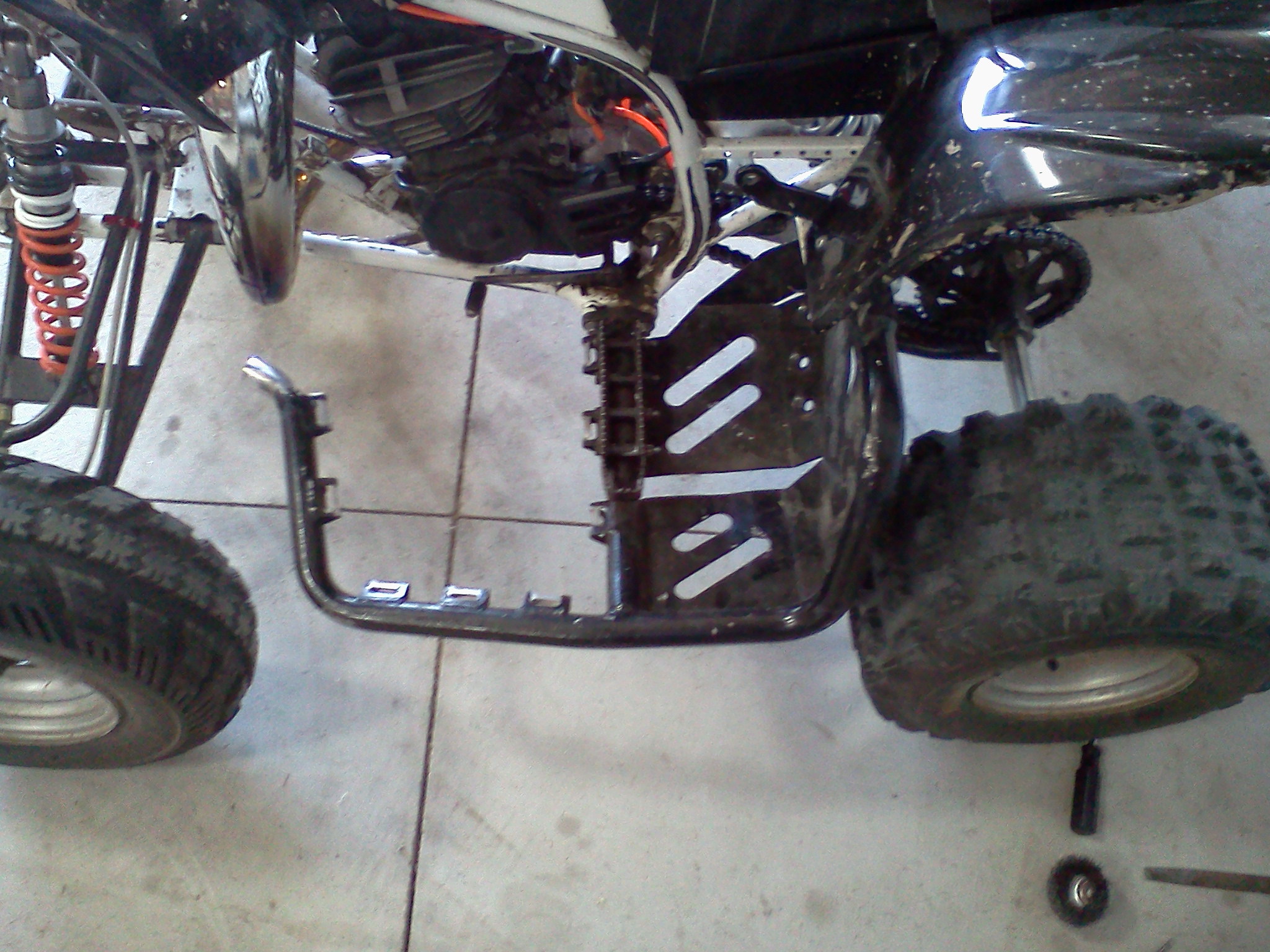 Raptor pro armor nerf bars on Blaster