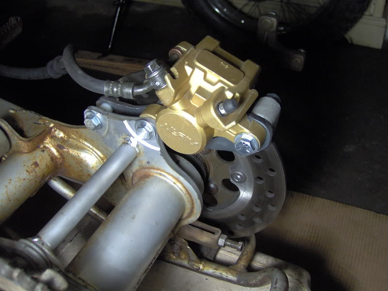 rear brake hydro caliper bracket?