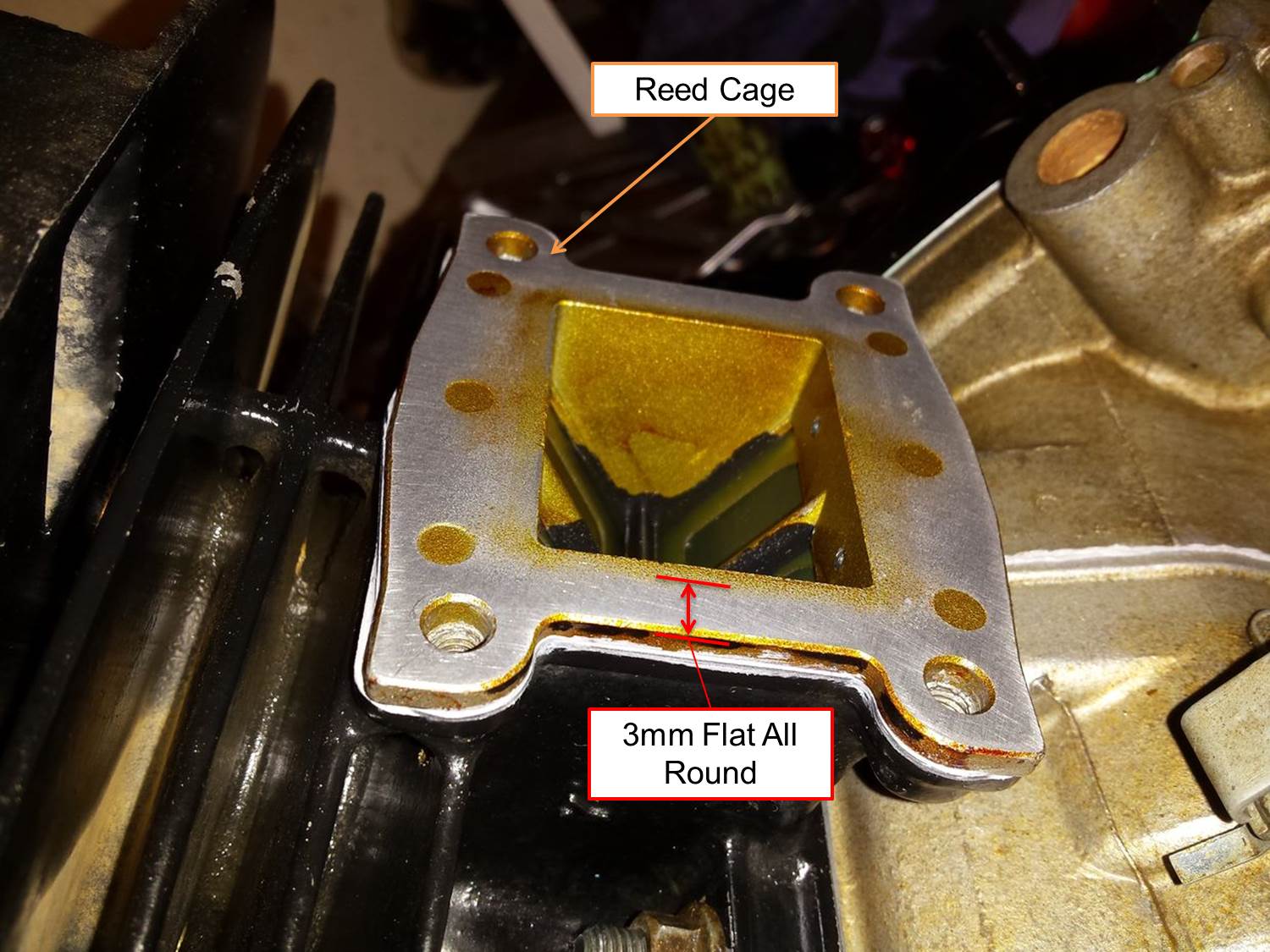 How to repair a leaking carb intake boot by lapping