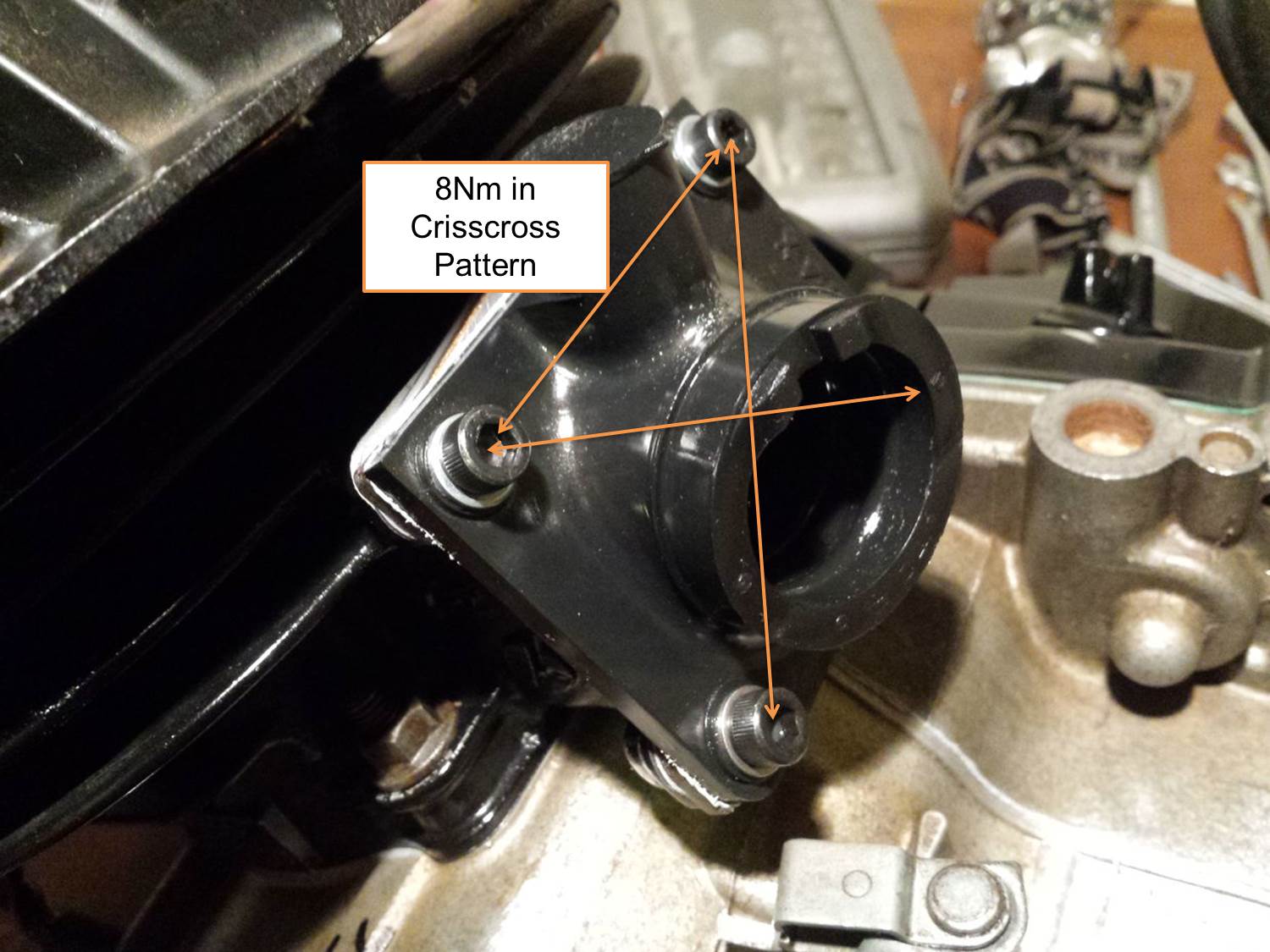 How to repair a leaking carb intake boot by lapping