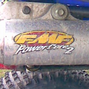 fmf power core 2 pipe only performance done to it