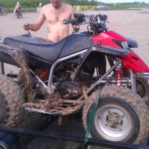 Lil bit of muddy riding :)