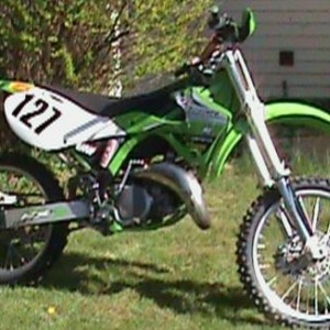 KX125 Right Side