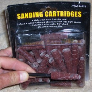 Sanding cartrifges