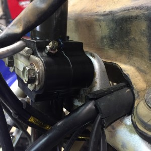Omi steering stem installed