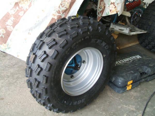 22" front tire