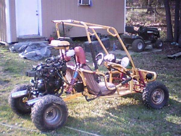 A home built go kart with a 500cc sport bike motor on it was scary fast an fun to ride an I only paid 1000.00 for it an sold it for 2500.00