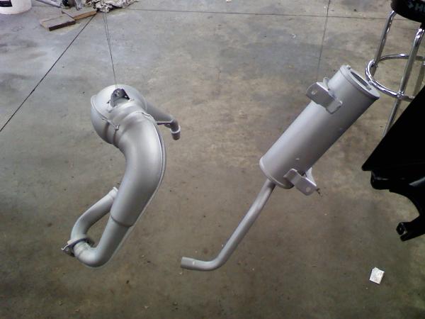 painted the exhaust with high-temp paint